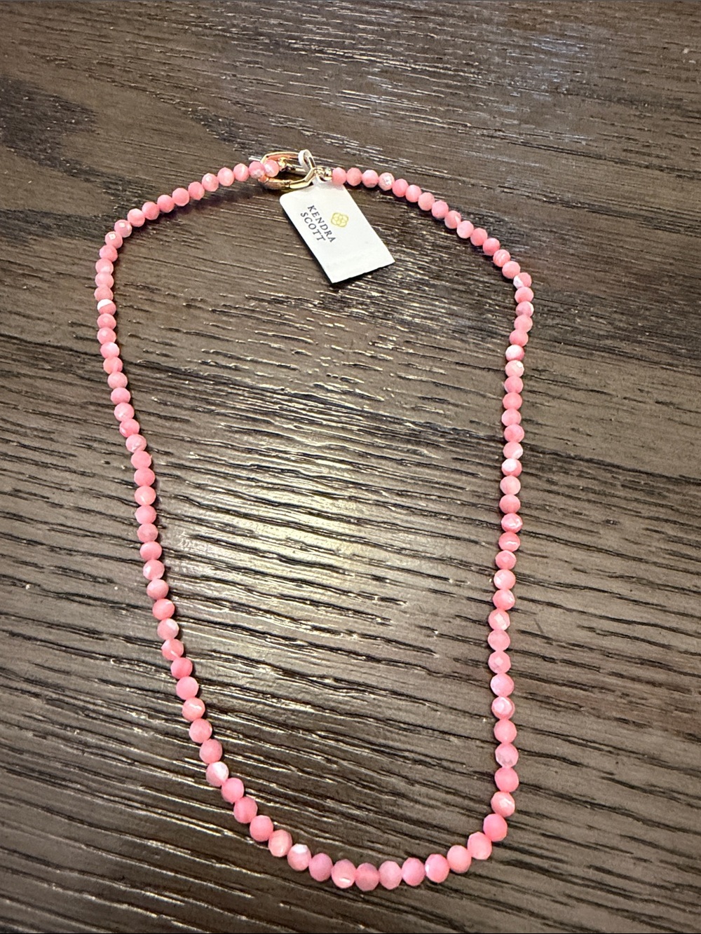 New Kendra Scott Sylvia Gold Strand Necklace
